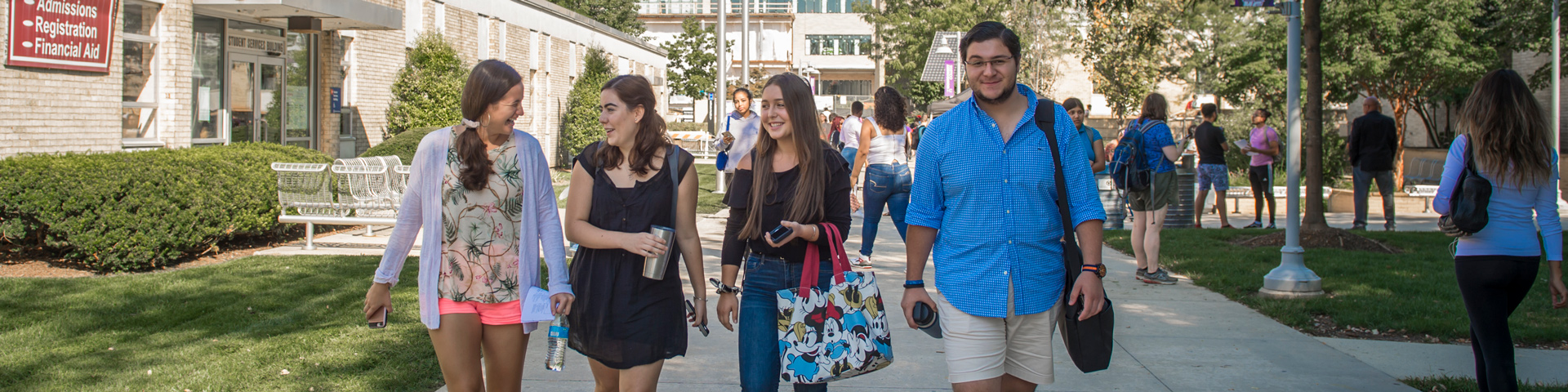 Students on the Rockville Campus