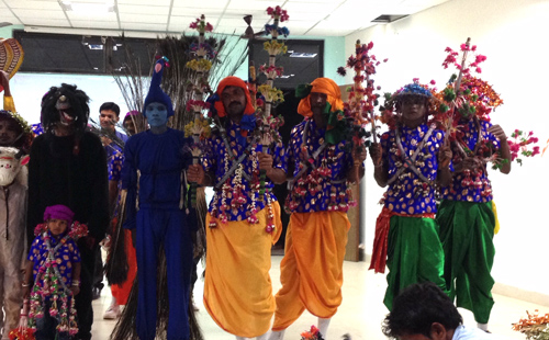 GHI in India photo of dancers