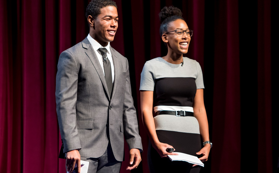 Macklin Business Institute students